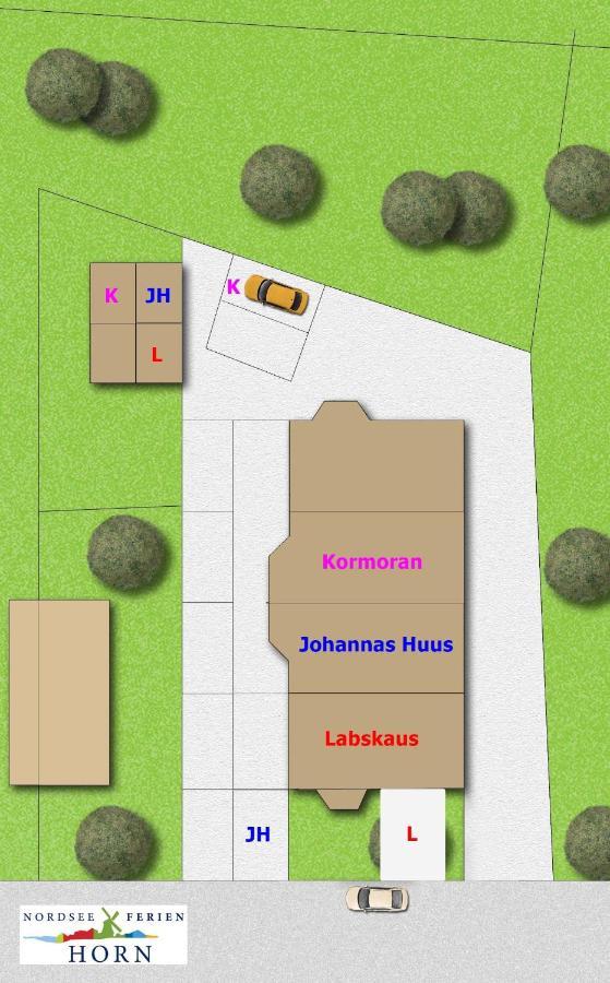 Ferienhaus Johannas Huus Dornumersiel Esterno foto